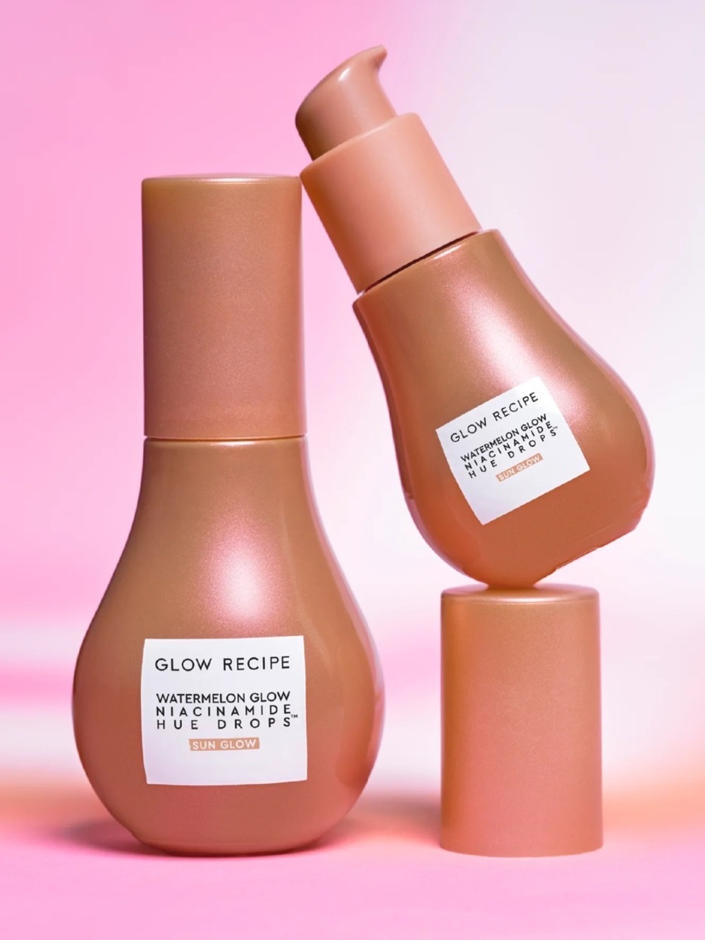 GLOW RECIPE WATERMELON GLOW NIACINAMIDE HUE DROPS SERUM;—SUN GLOW